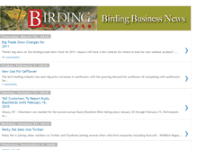 Tablet Screenshot of birdingbusiness.blogspot.com