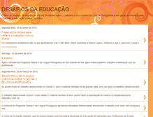 Tablet Screenshot of daia-desafiosdaeducacao.blogspot.com