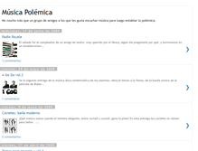 Tablet Screenshot of musicapolemica.blogspot.com