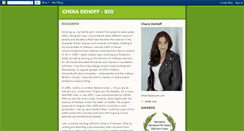 Desktop Screenshot of cherawriter.blogspot.com
