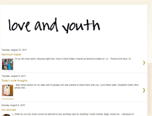 Tablet Screenshot of love--and--youth.blogspot.com