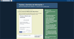 Desktop Screenshot of fuentesuno.blogspot.com
