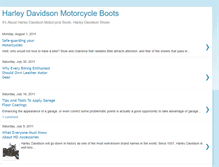 Tablet Screenshot of harley-davidson-motorcycle-boots.blogspot.com