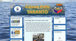 Desktop Screenshot of lnicanoapolotaranto.blogspot.com