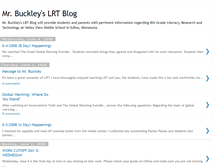 Tablet Screenshot of mrbuckleyslrtblog.blogspot.com