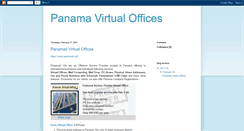 Desktop Screenshot of panama-virtual-office.blogspot.com