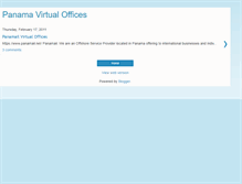 Tablet Screenshot of panama-virtual-office.blogspot.com