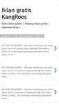 Mobile Screenshot of iklangratis-kangroes.blogspot.com