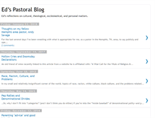Tablet Screenshot of edspastorblog.blogspot.com