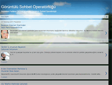 Tablet Screenshot of goruntulusohbetoperatorlugu.blogspot.com