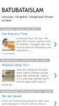 Mobile Screenshot of batubataislam.blogspot.com