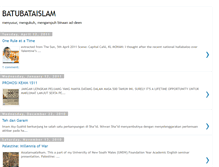 Tablet Screenshot of batubataislam.blogspot.com