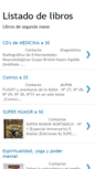 Mobile Screenshot of listadodelibros.blogspot.com