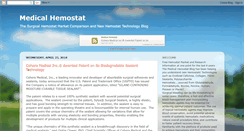 Desktop Screenshot of medicalhemostat.blogspot.com