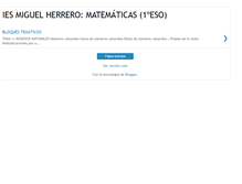 Tablet Screenshot of matemiguelherrero.blogspot.com