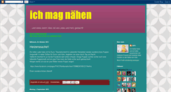 Desktop Screenshot of ichmagnaehen.blogspot.com