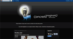 Desktop Screenshot of concretoimaginario.blogspot.com