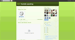 Desktop Screenshot of fractallyspeaking.blogspot.com