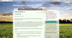 Desktop Screenshot of hampshireruralgroup.blogspot.com