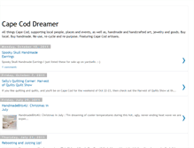 Tablet Screenshot of capecoddreamer.blogspot.com
