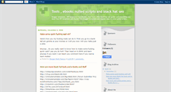 Desktop Screenshot of blackhatseo101.blogspot.com