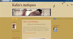 Desktop Screenshot of kalinantiques.blogspot.com