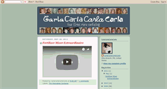 Desktop Screenshot of carlacarlacarlacarla.blogspot.com