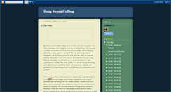 Desktop Screenshot of dougkendall.blogspot.com