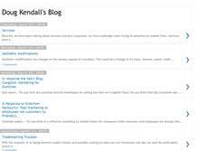 Tablet Screenshot of dougkendall.blogspot.com