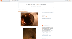 Desktop Screenshot of blandinechevalier.blogspot.com