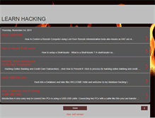 Tablet Screenshot of bestlearnhacking.blogspot.com