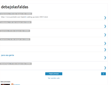 Tablet Screenshot of debajolasfaldas.blogspot.com