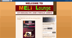 Desktop Screenshot of melilounge.blogspot.com