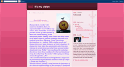 Desktop Screenshot of itsmyvision-satavisha.blogspot.com