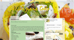 Desktop Screenshot of cocinaparatodo.blogspot.com