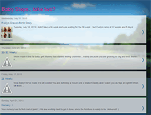 Tablet Screenshot of bpbabysteps.blogspot.com