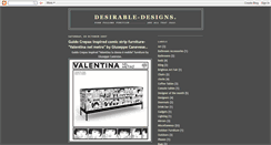 Desktop Screenshot of desirable-designs.blogspot.com