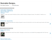 Tablet Screenshot of desirable-designs.blogspot.com