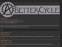 Tablet Screenshot of abettercycle.blogspot.com