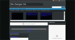 Desktop Screenshot of mu-danger2.blogspot.com