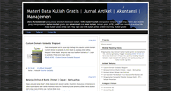 Desktop Screenshot of datakuliah.blogspot.com