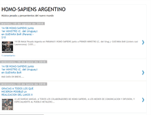 Tablet Screenshot of homosapiensargentino.blogspot.com