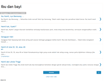 Tablet Screenshot of ibu-dan-bayi.blogspot.com