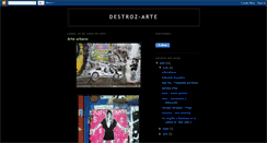 Desktop Screenshot of destroz-arte.blogspot.com