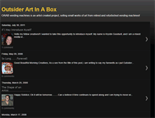 Tablet Screenshot of outsiderartinabox.blogspot.com