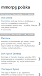 Mobile Screenshot of mmorpgpl.blogspot.com