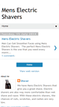 Mobile Screenshot of menselectricshavers.blogspot.com