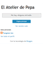 Mobile Screenshot of elatelierdepepa.blogspot.com