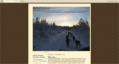 Desktop Screenshot of fox-in-lapland.blogspot.com