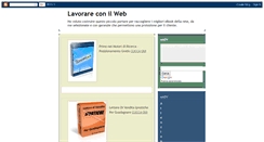 Desktop Screenshot of lavorareconilweb.blogspot.com